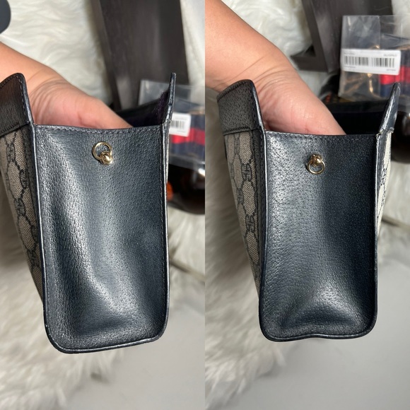 Gucci sherry line Ophidia Clutch Pouch converted to Crossbody shoulder bag - Picture 10 of 15